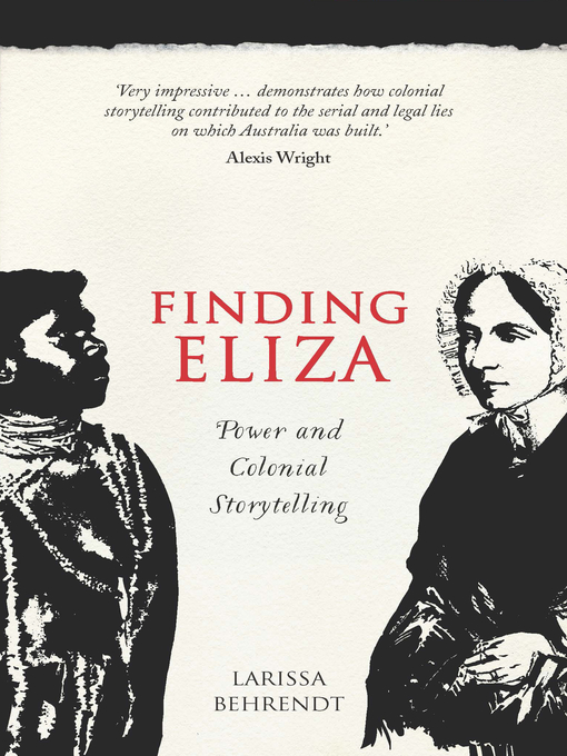 Cover image for Finding Eliza